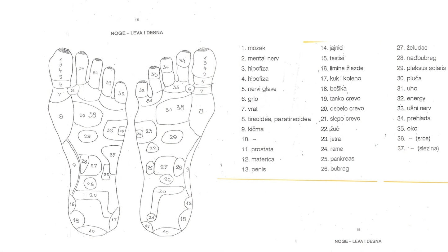 Kurs Refleksologije Stopala